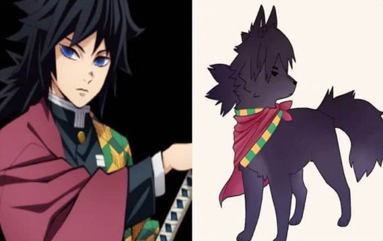 鬼滅之刃 變成狗子是什麼樣子 大哥超陽光像在賣萌 霞柱可以擦地太搞笑