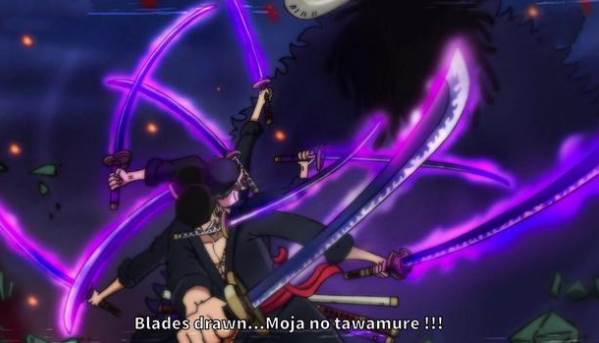 海賊王 1 9米的閻魔 索隆拿起剛剛好 難道縮水了 網友 刀也有靈魂